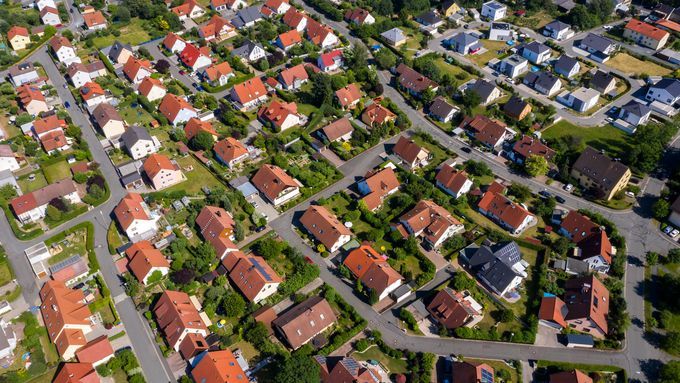 Aerial housing development