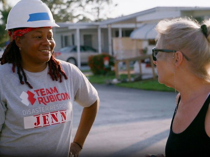 disaster relief with Team Rubicon after Hurricane Ian